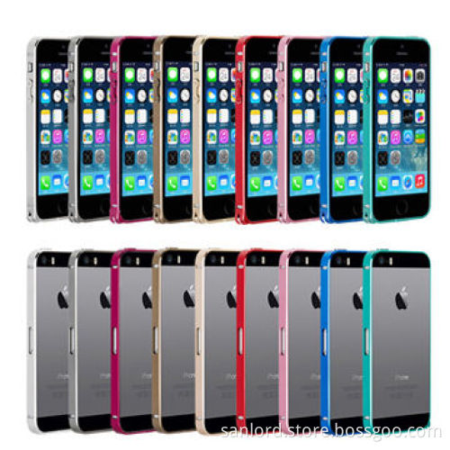 Mobile Phone Bumpers for iPhone, Buckle Design and with Buttons